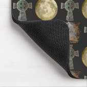 Gotische R.I.P. Hoofdsteen Keltisch Kruis Volle Ma Muismat (Hoek)