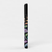 Gotische Raaf Bloemrijke Donkere Academische Stijl Case-Mate iPhone Case (Achterkant/rechts)