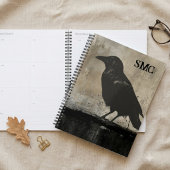 Gotische Raaf Planner met Monogram