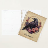 Gotische Raaf Roos Donkere Academie Planner (Display)