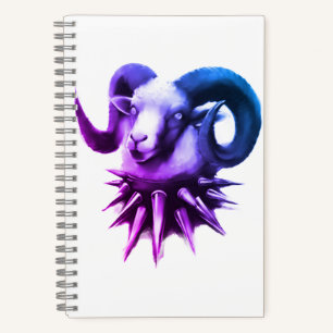 Gotische ram notitieboek