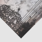 Gotische Raven Decoupage Tissuepapier (Detail)