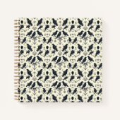  gotische raven notitieboek (Voorkant)