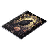 Gotische Raven, Raven Magic Kleding Notitieboek (Linkerzijde)