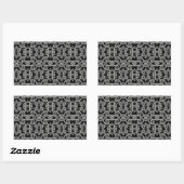 GOTISCHE Rechthoekige Stickers (Vel)