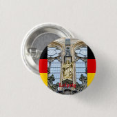 Gotische reis Leipzig, Duitsland Ronde Button 3,2 Cm (Voorkant /achterkant)