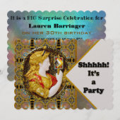 Gotische Renaissance Oude Wereld Verrassingsfeest Kaart (Voorkant / Achterkant)