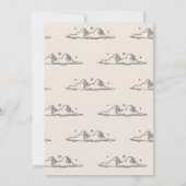 Gotische repetitie diner zwart zilver kaart (Achterkant)