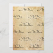 Gotische repetitie diner zwart zilver kaart (Achterkant)