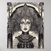 Gotische reverie de monarch poster (Voorkant)