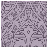 Gotische revival Fleur de Lys - Lavendel Stof (Close Up)