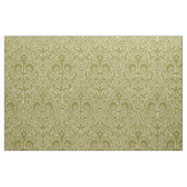 Gotische revival Fleur de Lys - Oud Goud Stof (Fat Quarter)
