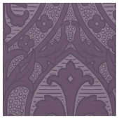 Gotische revival Fleur de Lys - Paarse Stof (Close Up)