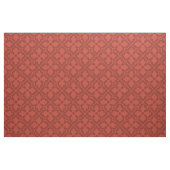 Gotische revival Quatrefoils, baksteenrood Stof (Fat Quarter)
