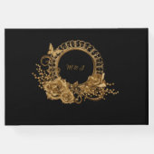 Gotische Romance bruiloft receptie Gastenboek (Achterkant)