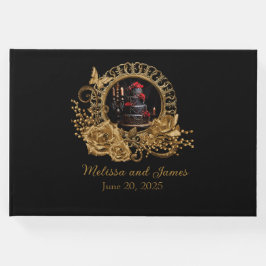 Gotische Romance bruiloft receptie Gastenboek