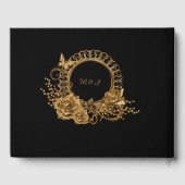 Gotische Romance bruiloft receptie Gastenboek (Achterkant)