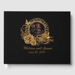Gotische Romance bruiloft receptie Gastenboek