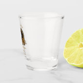 Gotische Romance Bruiloft Save the Date Shot Glass Shot Glas (Rechts)