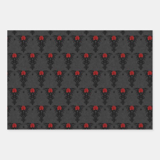 Gotische Romance Collectie Inpakpapier Vel (Voorkant)