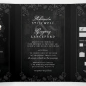 Gotische Romance Halloween (foto) & MENU RSVP #2 (Binnenkant midden)