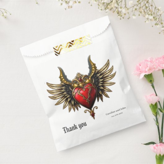 Gotische Romance, het hart van de passie Bedankzakje (Gezegeld)
