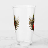 Gotische Romance, het hart van de passie. Glas (Links)