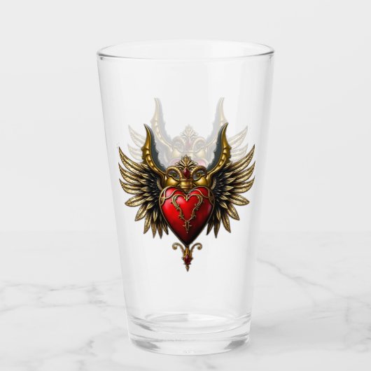 Gotische Romance, het hart van de passie. Glas (Voorkant)