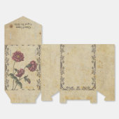 Gotische Romance Huwelijksgunstboxen - Dark & Eleg Bedankdoosjes (Ongevouwen)