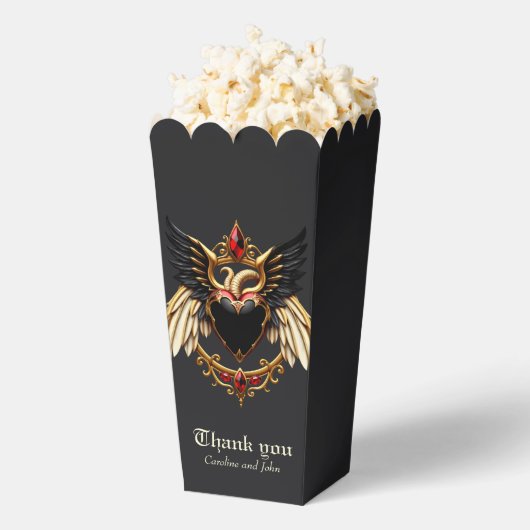 Gotische Romance in de schaduw van de liefde. Bedankdoosjes (Popped)