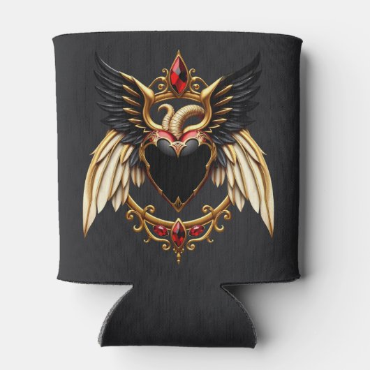 Gotische Romance in de schaduw van de liefde. Blikjeskoeler (Achterkant)