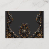 Gotische Romance in de schaduw van de liefde. Informatiekaartje (Achterkant)