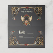 Gotische Romance in de schaduw van de liefde Plaatskaartje (Buitenkant ongevouwen)