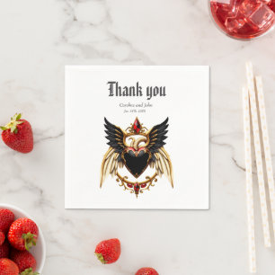 Gotische Romance in de schaduw van de liefde Servet