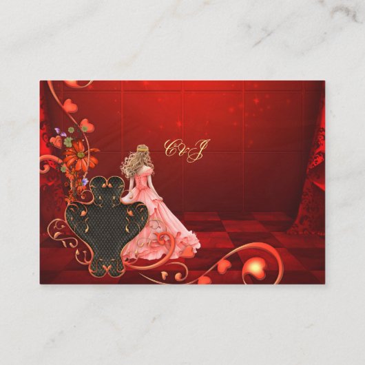 Gotische Romance Informatiekaartje (Achterkant)