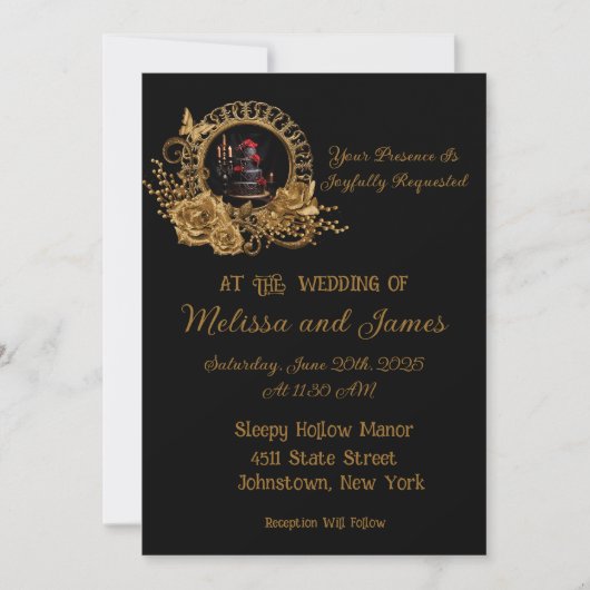 Gotische Romance Kaart (Voorkant)