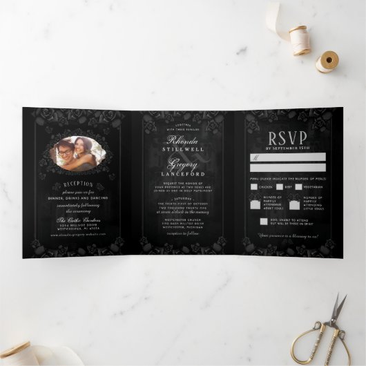 Gotische Romance "samen met" RSVP MENU #2 (Binnen)
