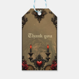 Gotische Romance: Verborgen Passie. Cadeaulabel