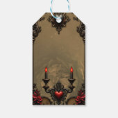 Gotische Romance: Verborgen Passie. Cadeaulabel (Achterkant)