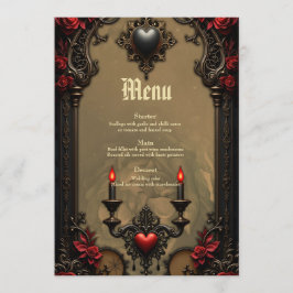 Gotische Romance: verborgen passie Menu