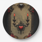 Gotische Romance: Verborgen passie. Papieren Bordje (Voorkant)