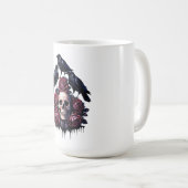 Gotische Romance: waar schedels, Rozen en raven bi Koffiemok (Voorkant rechts)