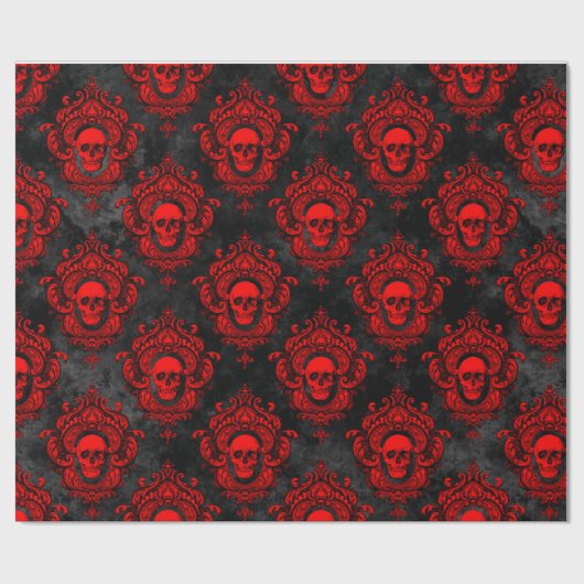 Gotische Romance Wrapping Papier (Vlak)