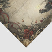 Gotische romantiek decoupage tissuepapier (Detail)