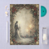 Gotische romantiek decoupage tissuepapier (Craft)