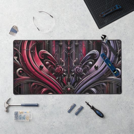 Gotische Roos Desk Mat (Werkstation)