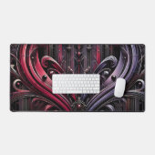 Gotische Roos Desk Mat (Keyboard & Muis)