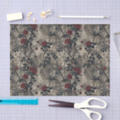 gotische Roos wijnstok Tissuepapier (Craft)