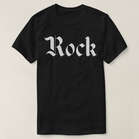 Gotische rots 1 t-shirt (Design voorkant)
