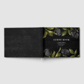 Gotische Roze Bruidsbruiloft Gastenboek (Volledig)